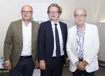 v.l.n.r. GKK-Obmann Josef Harb, Gesundheitslandesrat Christopher Drexler, ÄK-Vizepräsident Norbert Meindl © Gesundheitsfonds Steiermark/Leiß v.l.n.r. GKK-Obmann Josef Harb, Gesundheitslandesrat Christopher Drexler, ÄK-Vizepräsident Norbert Meindl © Gesundheitsfonds Steiermark/Leiß