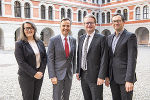 v.l.n.r.: Gertraud Strempfl-Ledl (Vorsitzende der Grazer Altstadtsachverständigenkommission), Bürgermeister Siegfried Nagl, Kulturlandesrat Christopher Drexler, Bernhard Inninger (Grazer Stadtplanungsvorstand) © Stadt Graz/Fischer v.l.n.r.: Gertraud Strempfl-Ledl (Vorsitzende der Grazer Altstadtsachverständigenkommission), Bürgermeister Siegfried Nagl, Kulturlandesrat Christopher Drexler, Bernhard Inninger (Grazer Stadtplanungsvorstand) © Stadt Graz/Fischer