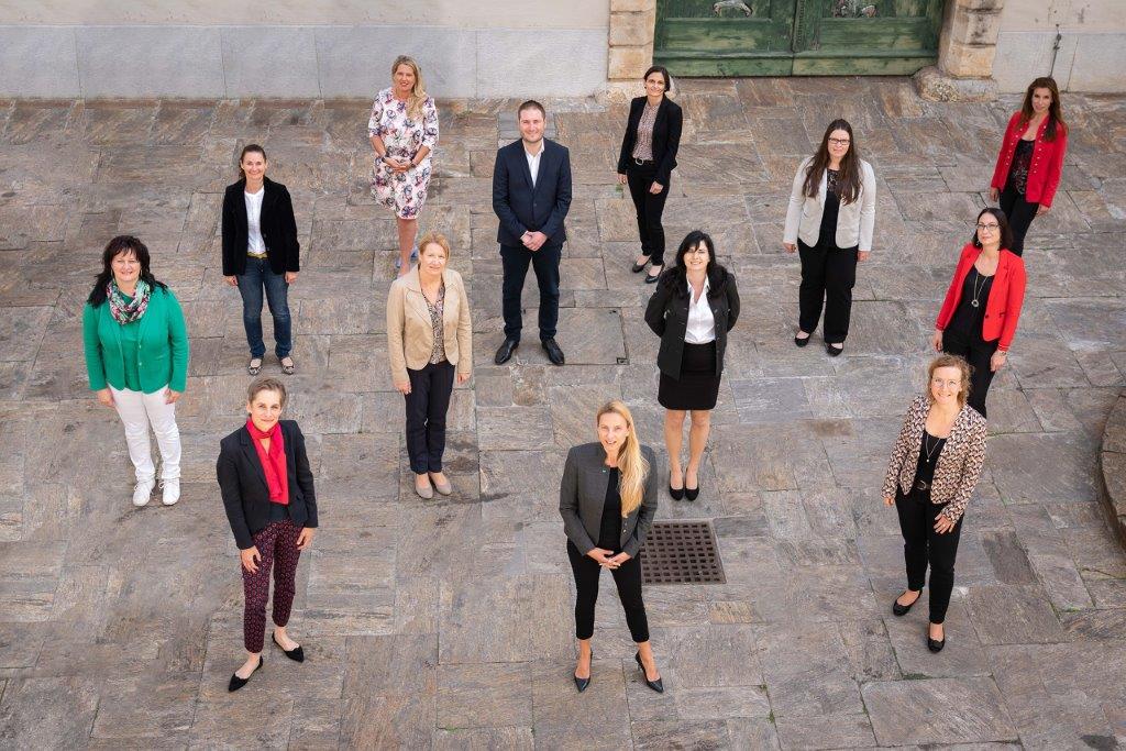 Unsere Case- und CaremanagerInnen © Büro LR Dr.in Bogner-Strauß