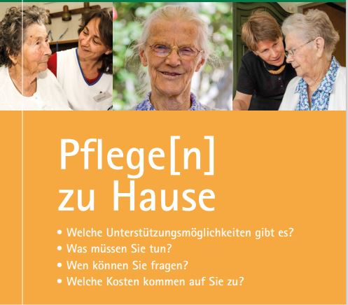 Neu: Download Broschüre Pflege[n] zu Hause 